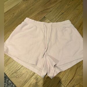 GARAGE LIGHT PINK WOMENS PJ SHORTS!